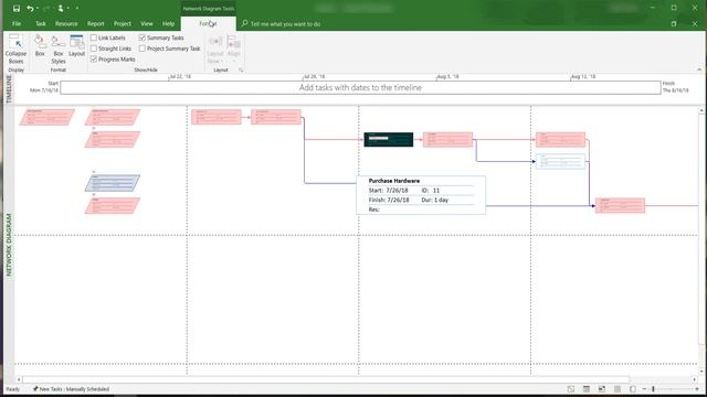 MS Project Tutorials 09: Project Network Diagram смотреть онлайн