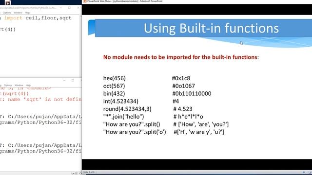 Grade 12 computer Python Libraries and Modules смотреть онлайн