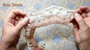 Вяжем вместе Турецкую шаль крючком 9 клиньев.Подробный мастер класс.