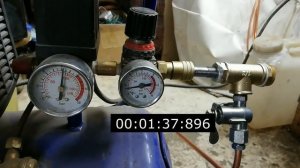 Расход воздуха форсунками горелками на отработанном масле  Китайские поделки  копия форсунки Delava