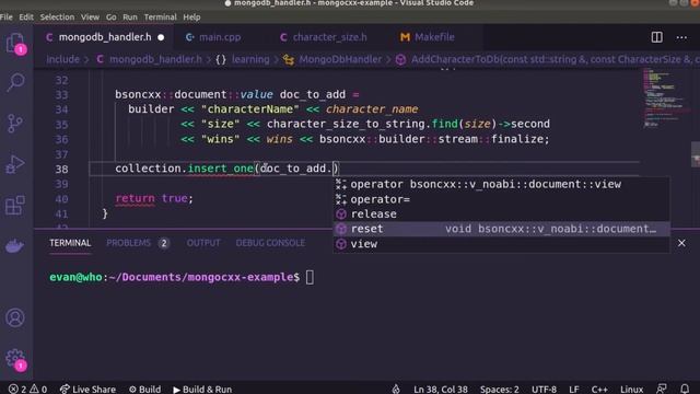 Working with MongoDB in C++ | mongocxx tutorial смотреть онлайн