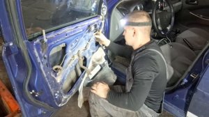 Ремонт стеклоподьемника Лачетти хэтчбек