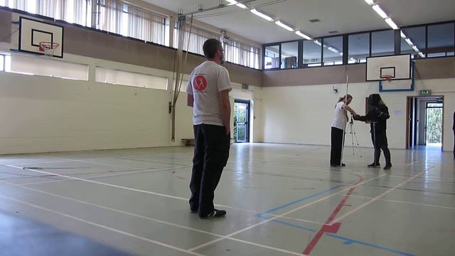 1. Kinsale HEMA Tournament 2014 - Longsword (steel). Adam vs Andrew. смотреть онлайн