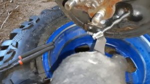 Замена троса ручника Киа Спортейдж 1. Ставим троса от ВАЗа.