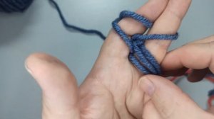 Как связать красивый шарф на двух пальцах I How to tie a beautiful scarf on two fingers