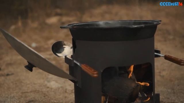 Чугунный казан готовка в печи смотреть онлайн