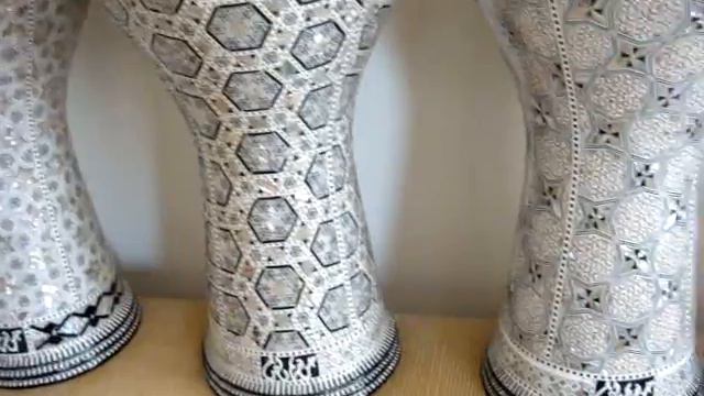 Arabinstruments.com - Professional Mother of Pearl Darbuka / Doumbek by the Master Gawharet El Fan смотреть онлайн
