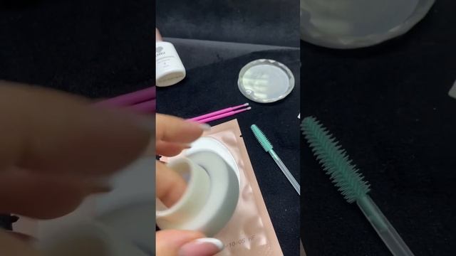 Рабочее место мастера + материалы для первого наращивания #ресницы #обучение #наращивание #Брови смотреть онлайн