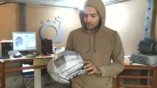 Делаем шлем N7 для экзоскелета
