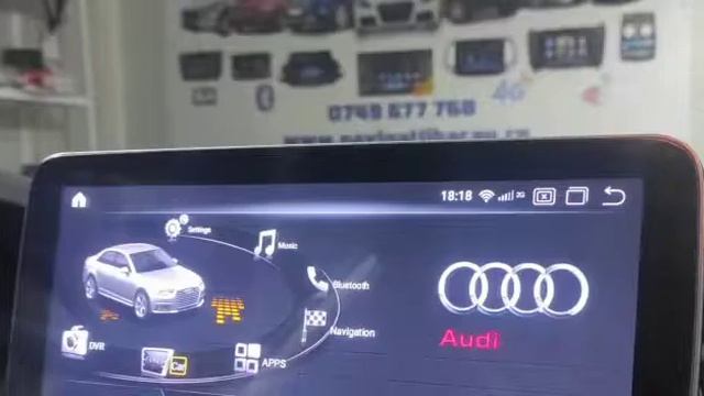 Audi A5 Varianta IPS 10.25 inch Montaj Navigatie Dedicata Andorid 11 смотреть онлайн