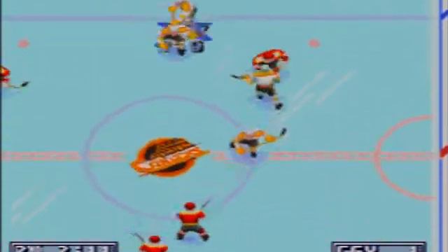 NHL 95 (Sega Genesis) Stanley Cup Playoffs: Calgary Flames at Vancouver Canucks смотреть онлайн