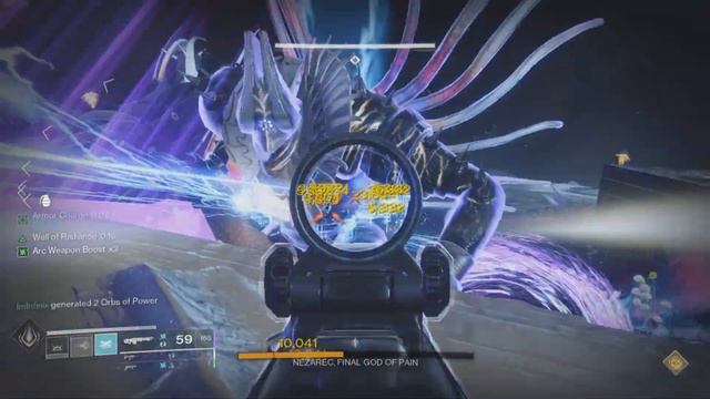 5 Thunderlords and 1 Divinity vs Nezarec - Destiny 2 смотреть онлайн