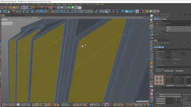 Pattern Vent To A 1934 Ford Bonnet