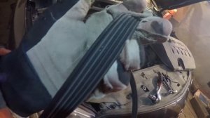 Замена сальника коленвала на TOYOTA Corolla 150