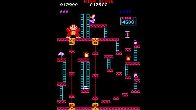 Donkey Kong Прохождение (1981) смотреть онлайн