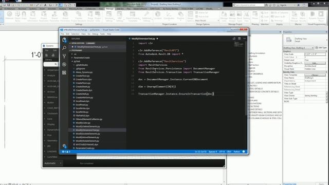 DynamoBIM Python Beginner's Guide how to Override Dimensions смотреть онлайн