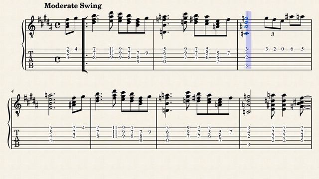 Dreaming – L.H. Spickernell (1948 plectrum guitar tablature) смотреть онлайн