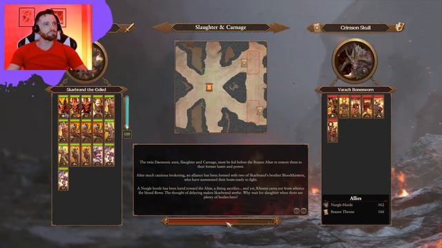 LOST Turn 1+🔴LIVE! Skarbrand Campaign / Ultimate Crisis Total War Warhammer 3 Immortal Empires смотреть онлайн
