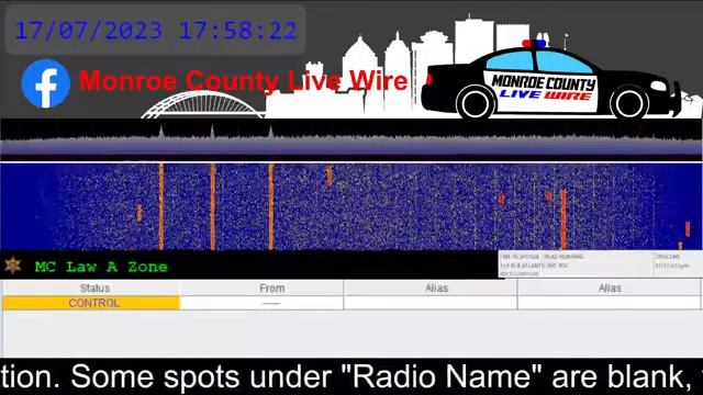 Monroe County Live Wire Fire, EMS, Police Scanner 24/7 07/17/2023 PM смотреть онлайн