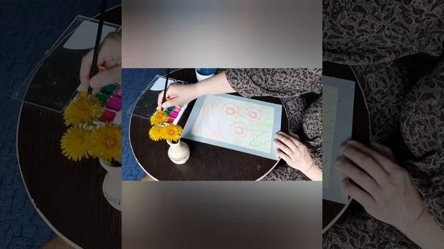 Творческая мастерская кружка изо «Волшебные краски»- «Одуванчики» смотреть онлайн