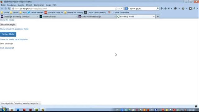 Bootstrap 3 (deutsch) "Modal" смотреть онлайн