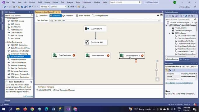 SSIS Package||How to export data from SQL table into Multiple Excel Sheets of Single Excel Workbook смотреть онлайн