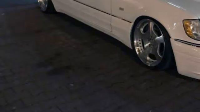 Mercedes W140 S500 WALD Tuning Stance смотреть онлайн