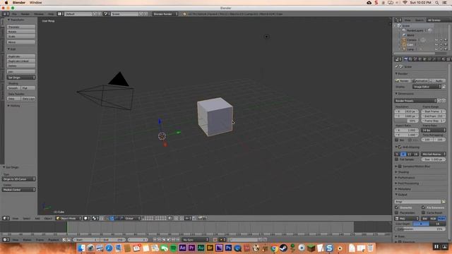 How to Change the Center Point of an Object in Blender смотреть онлайн