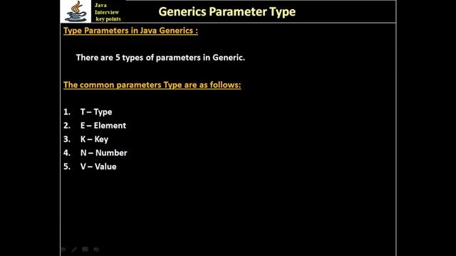 387. Java Generic Parameter - Types смотреть онлайн