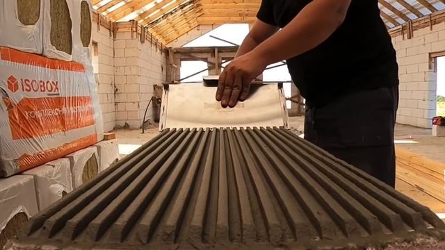 Гребёнка для нанесения клея на газоблок  #газоблок #гзобетон #инструментдлягазоблока