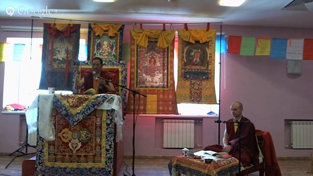 Друпон Церинг Ринпоче в Москве. Практика гуру-йоги Миларепы. смотреть онлайн