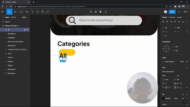 Making UI Food App Using Figma смотреть онлайн