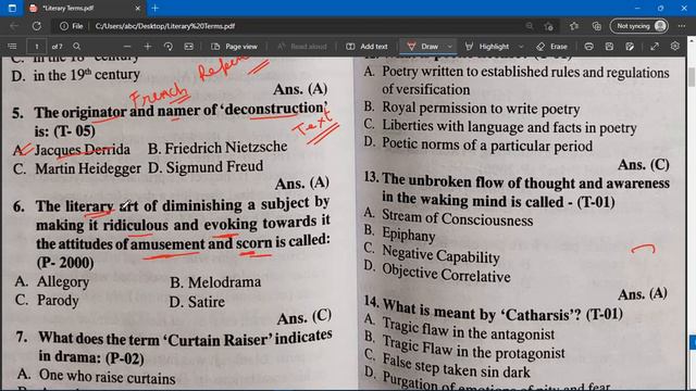 Literary Terms || 100 MCQS || Elegy, sonnet, short story, drama || REET level 1 and 2 || TGT/PGT смотреть онлайн