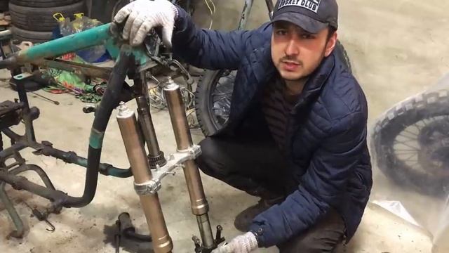 06. КАК поставить вилку от Японца на УРАЛ. /часть 1 смотреть онлайн