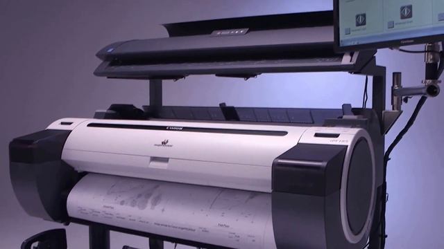 Canon iPF 5 Color MFP Video смотреть онлайн