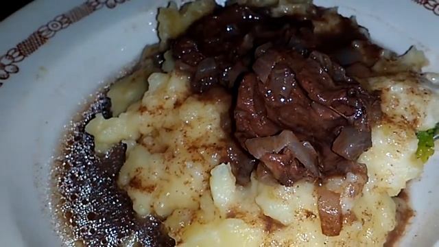 Картофельное пюре с печенью смотреть онлайн