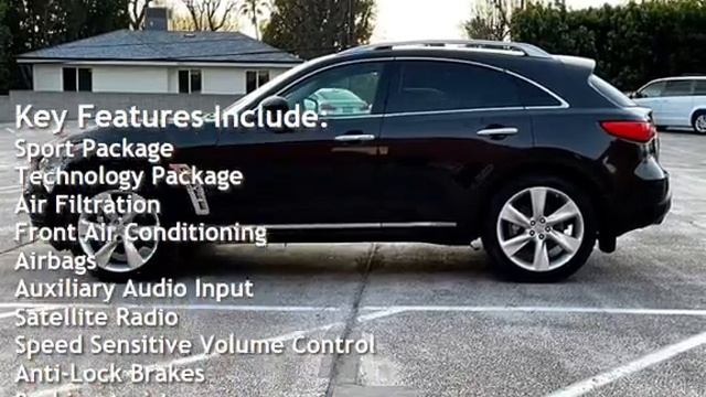2009 Infiniti FX50 for sale in Sherman Oaks, CA смотреть онлайн