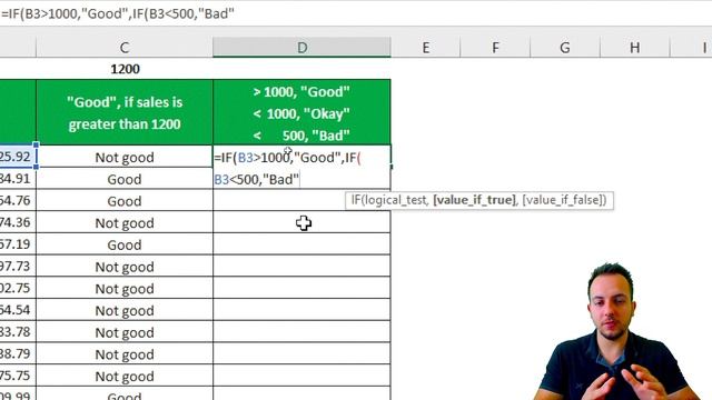How to Excel IF Formula | Simple to Advanced | Multiple Criteria, Nested IF, AND, OR functions... смотреть онлайн