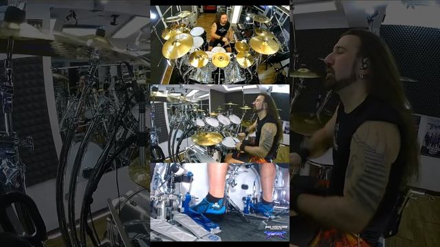 Gee Anzalone - Judgement Day - Live Drum Cam Snippet - Dragonforce смотреть онлайн