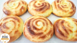 КОКОСОВЫЕ БУЛОЧКИ / булочки мягкие воздушные с кокосовым заварным кремом / выпечка к чаю рецепт