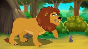 Лев и мышь - Сказки и рассказы для детей - Russian Fairy Tales