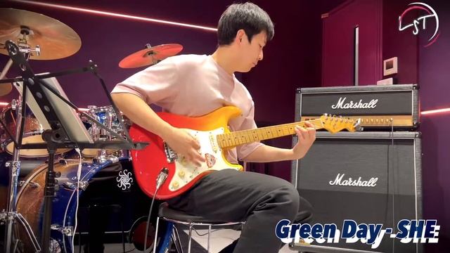 Green Day - SHE (Guitar Cover) / Fender Player Plus Stratocaster смотреть онлайн