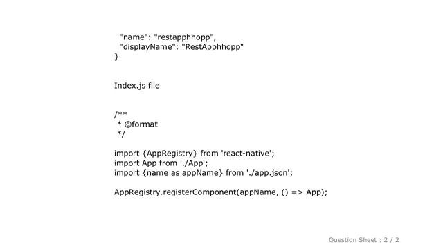 iOS : A module failed to load due to an error and `AppRegistry.registerComponent` wasn't called.[io смотреть онлайн