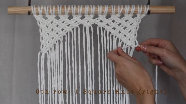How to: RAINBOW MACRAME WALLHANGING | easy Tutorial | DIY смотреть онлайн