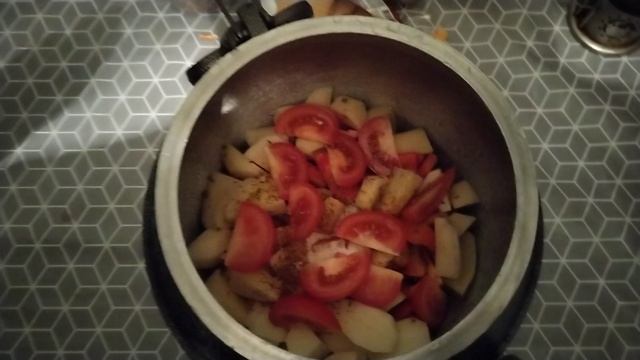 Готовим шурпу в казане