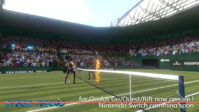 VR TENNIS GAME CYBER TENNIS Version1.6 смотреть онлайн