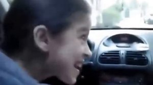 The girl in 10 years of driving Russia /Девочка в 10 лет управляет автомобилем Это Россия