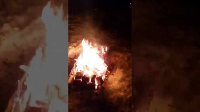 Рождество 25.12.2016. Ритуал сожжения Рождественского полена. смотреть онлайн