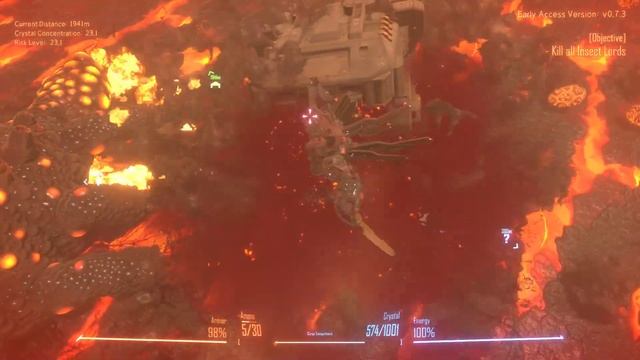 #6 Walkthrough Insect Swarm | New Red Skin And Chainsaw For Mecha!