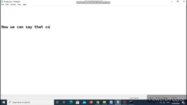 How to save java File, We understand difference between file name & class name, Empty java class. смотреть онлайн